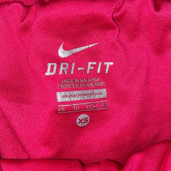 Hot Pink Nike Woman Dry Fit 3” Running Shorts - Picture 2 of 3